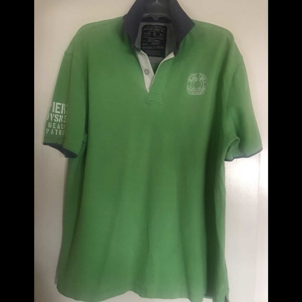 NAUTICA JEANS CO . Men’s shirt , XL ,100%COTTON